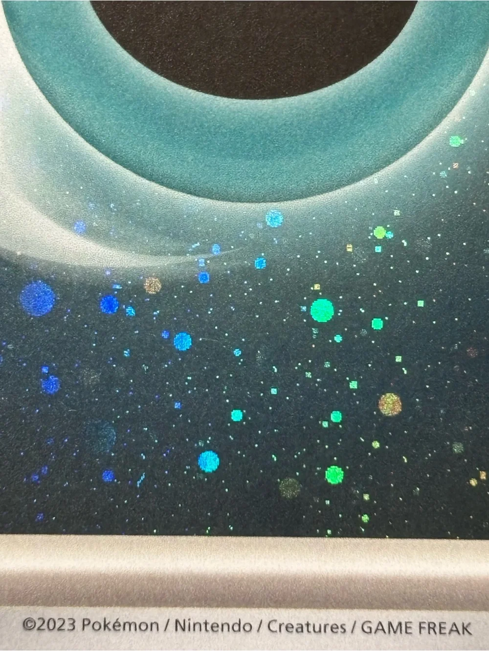 Full Holo Basic Energy Darkness Type Card